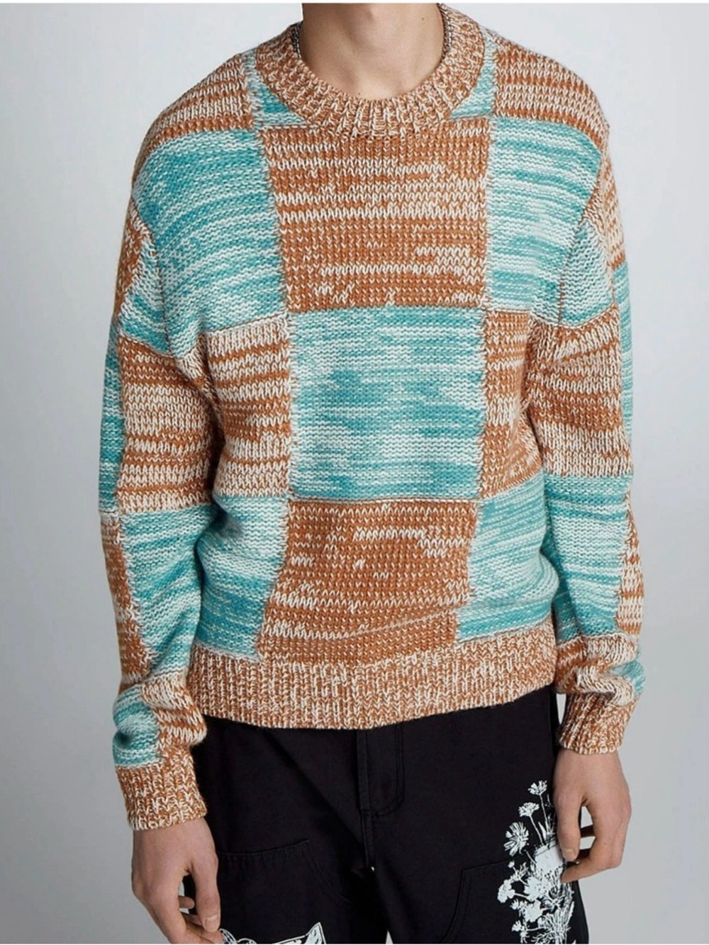 Obey Patch Sweater, New Without Tags